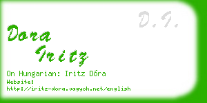 dora iritz business card